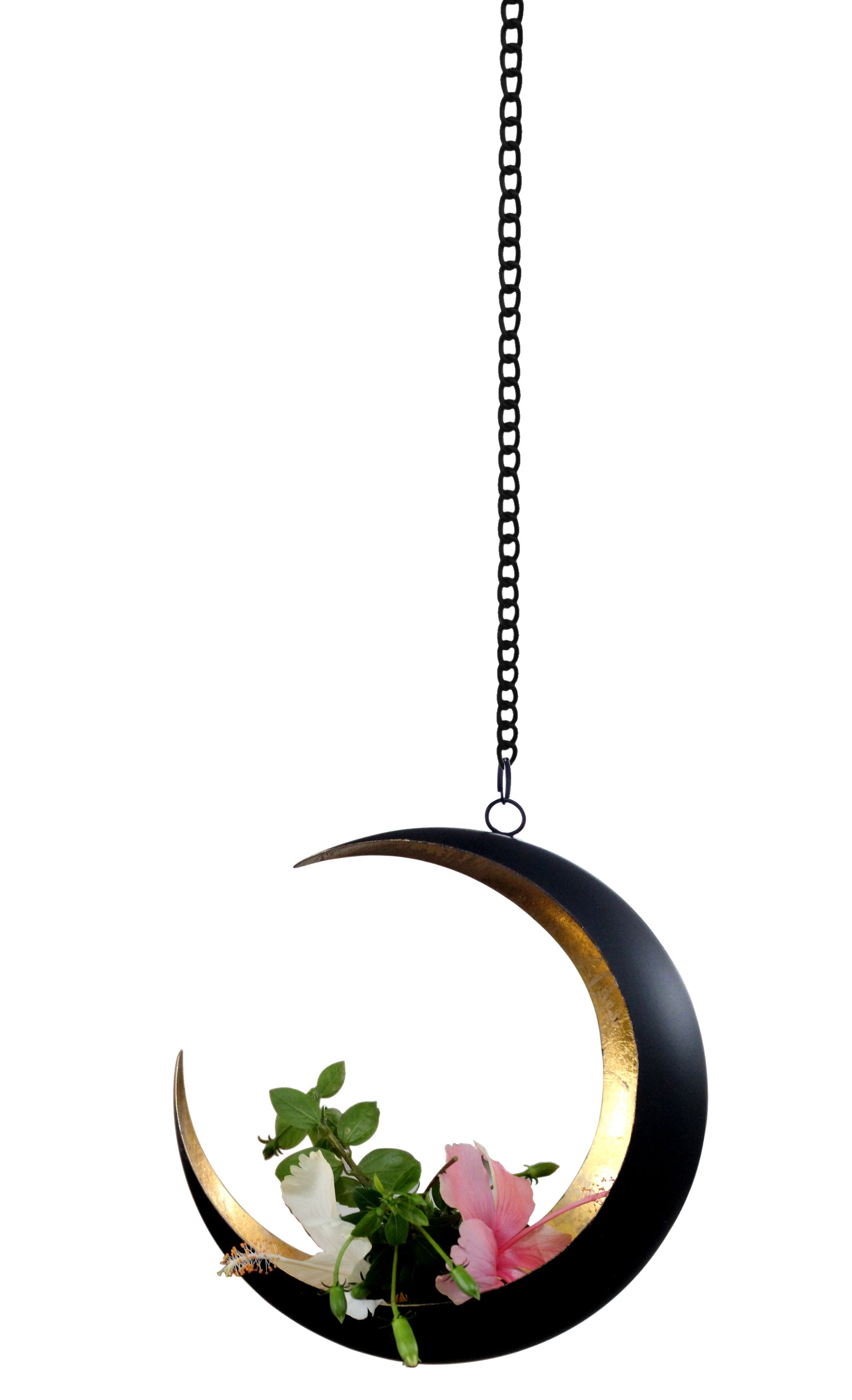 Crescent Moon Shaped Decorative Lamp Lantern | Hanging Moon Lantern for Decoration | Home Decor and Gift