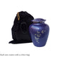 Violet Butterfly Adult Cremation Urn