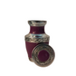 Small Aluminum Keepsakes Cremation Urn, Set of 4 Mini Keepsakes - with velvet box