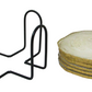 Round Gold Edged Epoxy Resin Coasters | Handmade - Set of 6 with Stand | Gift for housewarming | Stand included