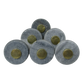 Solid Marble Brass Knobs, Door Drawer Pulls, Set of 6, Gift for housewarming