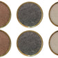 Solid Stone Brass Knobs, Door Drawer Pulls Set of 6, Gift for housewarming