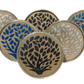 Tree of Life Wooden and Brass Knobs, Door Drawer, Set of 6, Gift for housewarming