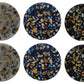 Terrazzo Assorted Terazzo Door Drawer Knobs and Pulls, Set of 6, Home Decor