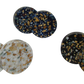 Terrazzo Assorted Terazzo Door Drawer Knobs and Pulls, Set of 6, Home Decor