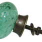 Sea Glass Drawer Dresser Knob and Pull, Colored Glass Orb Knob, Housewarming gift