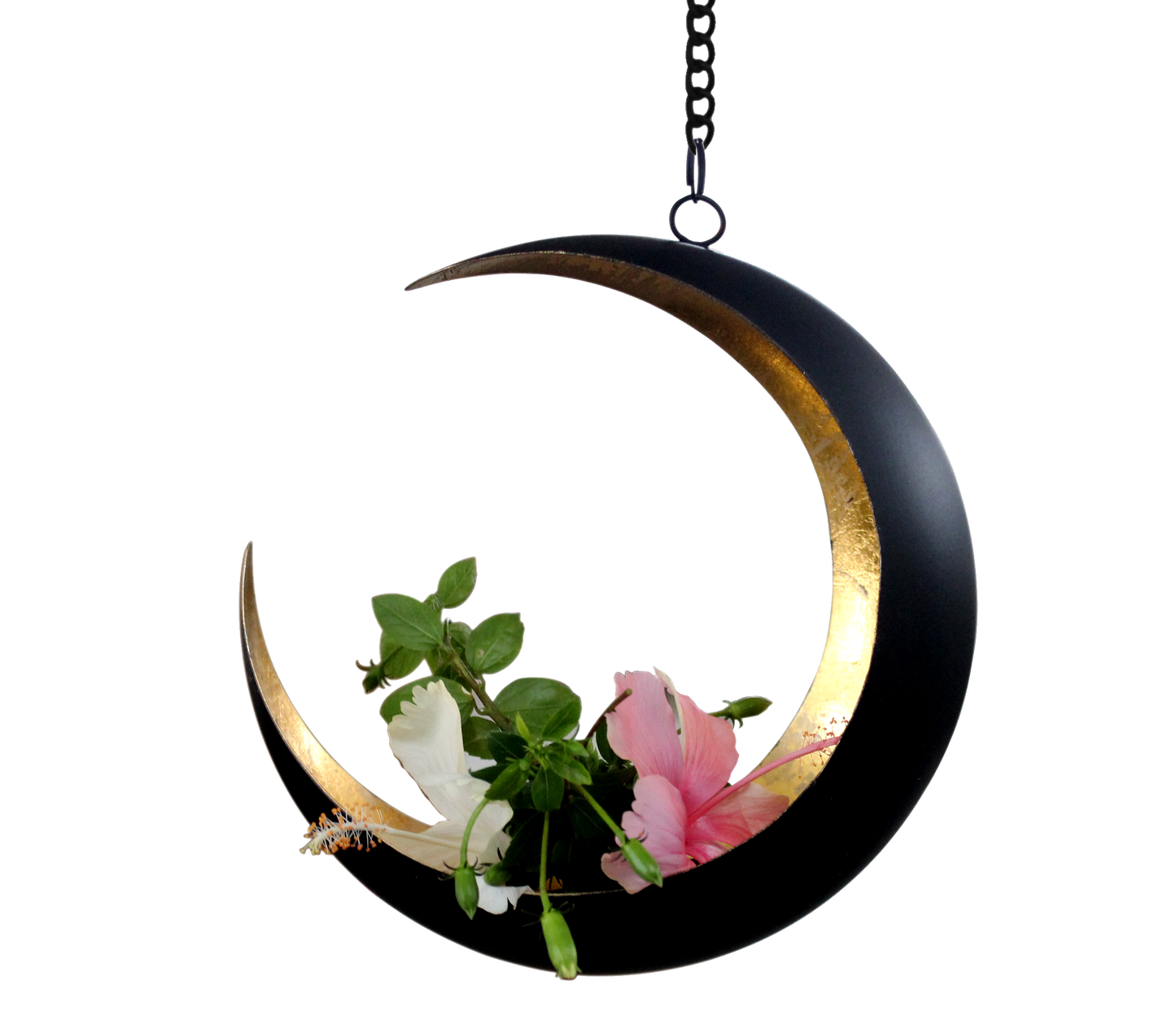 Crescent Moon Shaped Decorative Lamp Lantern | Hanging Moon Lantern for Decoration | Home Decor and Gift